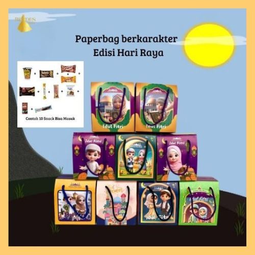 

BD Paperbag Hari Raya /Paper Bag Seri Idul Fitri/Paper Bag Ramadan /Paper Bag Idul Fitri/Aksesoris Idul Fitri PP09