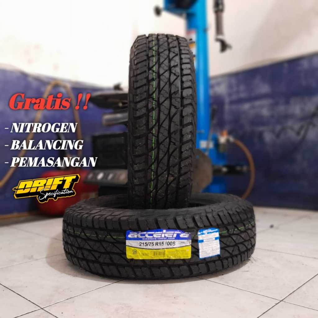 Ban Mobil Accelera 215 75 R15 Omikron A/T - Ban Mobil Semi Off - Road