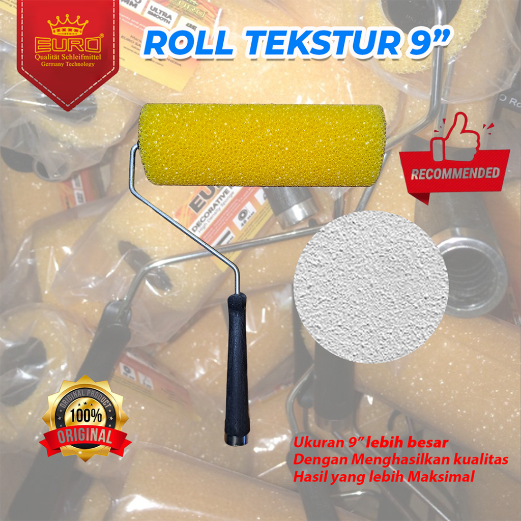 Roll Tekstur Kamproll - Pengecatan Tekstur