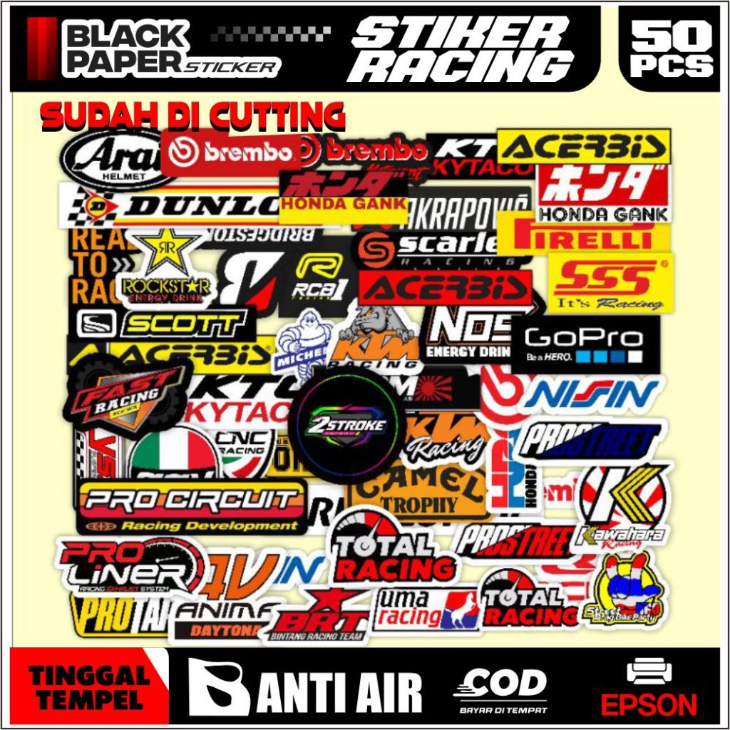 

PAKET MINI RACING MOTORR ISI 50PCS GRAFTAC ANTI AIR HIGH QUALITY