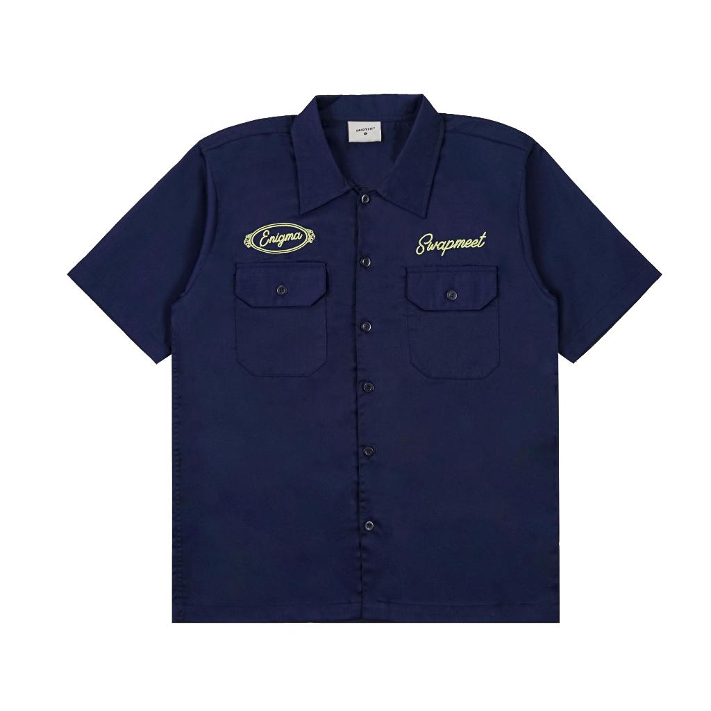 SWAPMEET WORKSHIRT ENIGMA NAVY