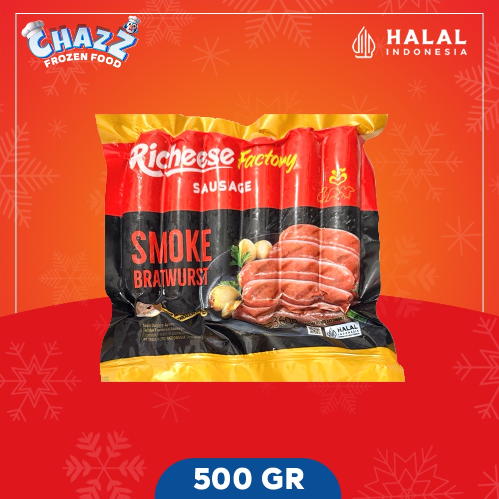 

RICHEESE Sosis Smoke Bratwurts 360gr (6pcs)