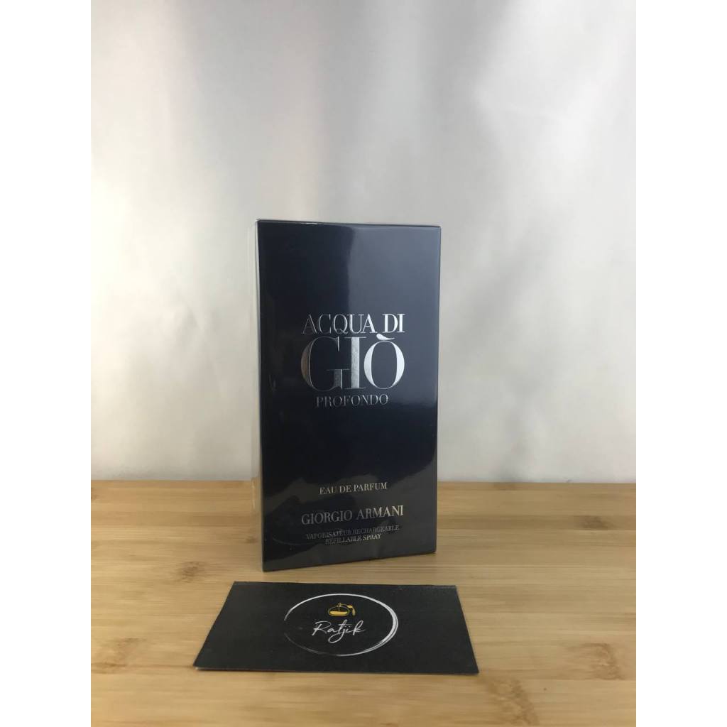 GA ACQUA DI GIO PROFONDO EDP 200ML REFILLABLE FOR MEN