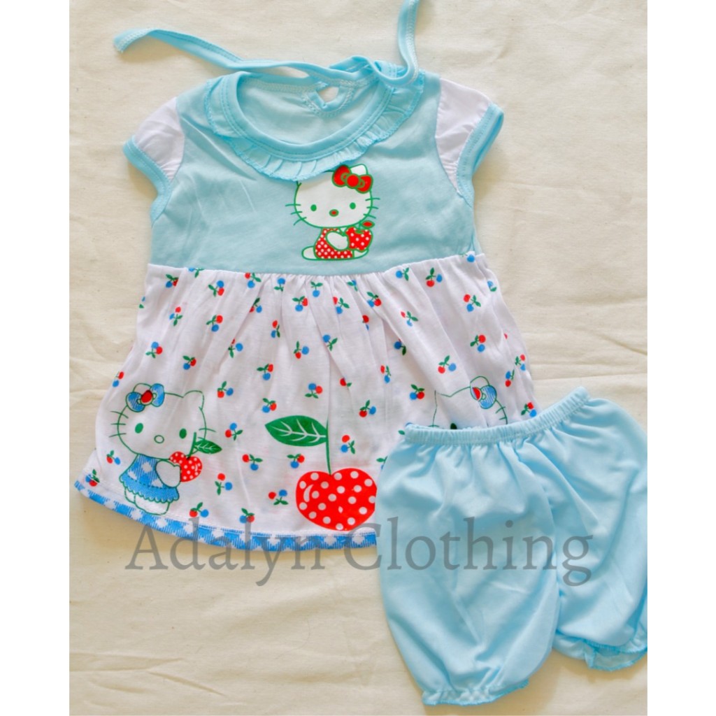 Unik Adalyn Clothing - Setelan Bayi Perempuan 0 - 6 Bulan / Baju Bayi Perempuan / Setelan Bayi