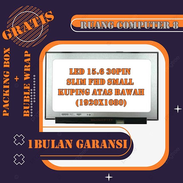 LED LCD LAYAR Acer Aspire 3 A315-56 ASPIRE 3 A315-43 15.6 Slim 30 PIN SMALL FRAME FHD 1920*1080