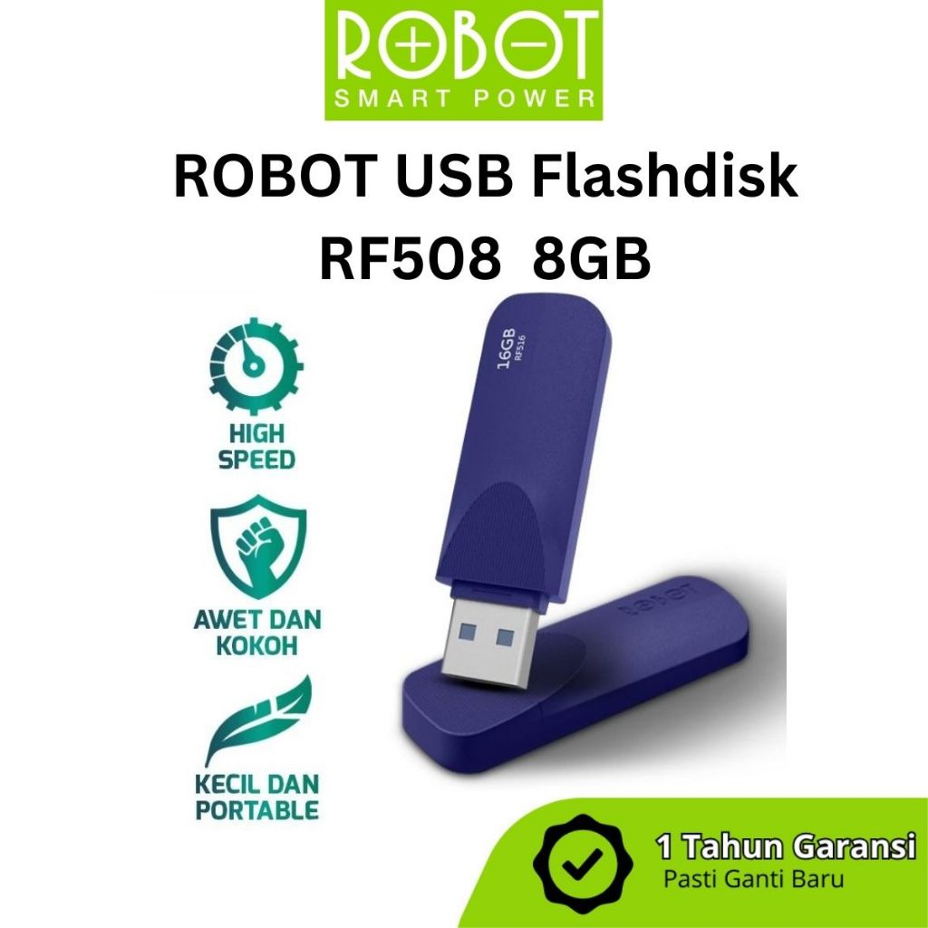 ROBOT RF508 Flashdisk 8GB USB 3.0 High Speed