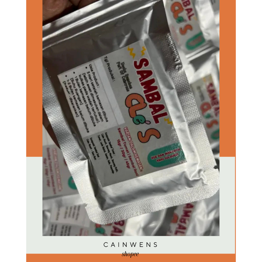 

Sambal Kemasan Praktis Cles - Sambal Tomat Kecap