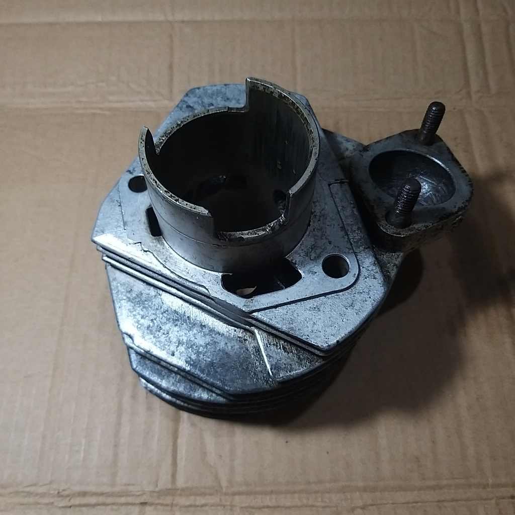 Boring Blok Seher Blok Cylinder Vespa metic corsa 125cc Original Copotan