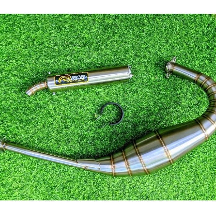 knalpot racing RCB rx king rx spesial stainless steel original produk hight quality
