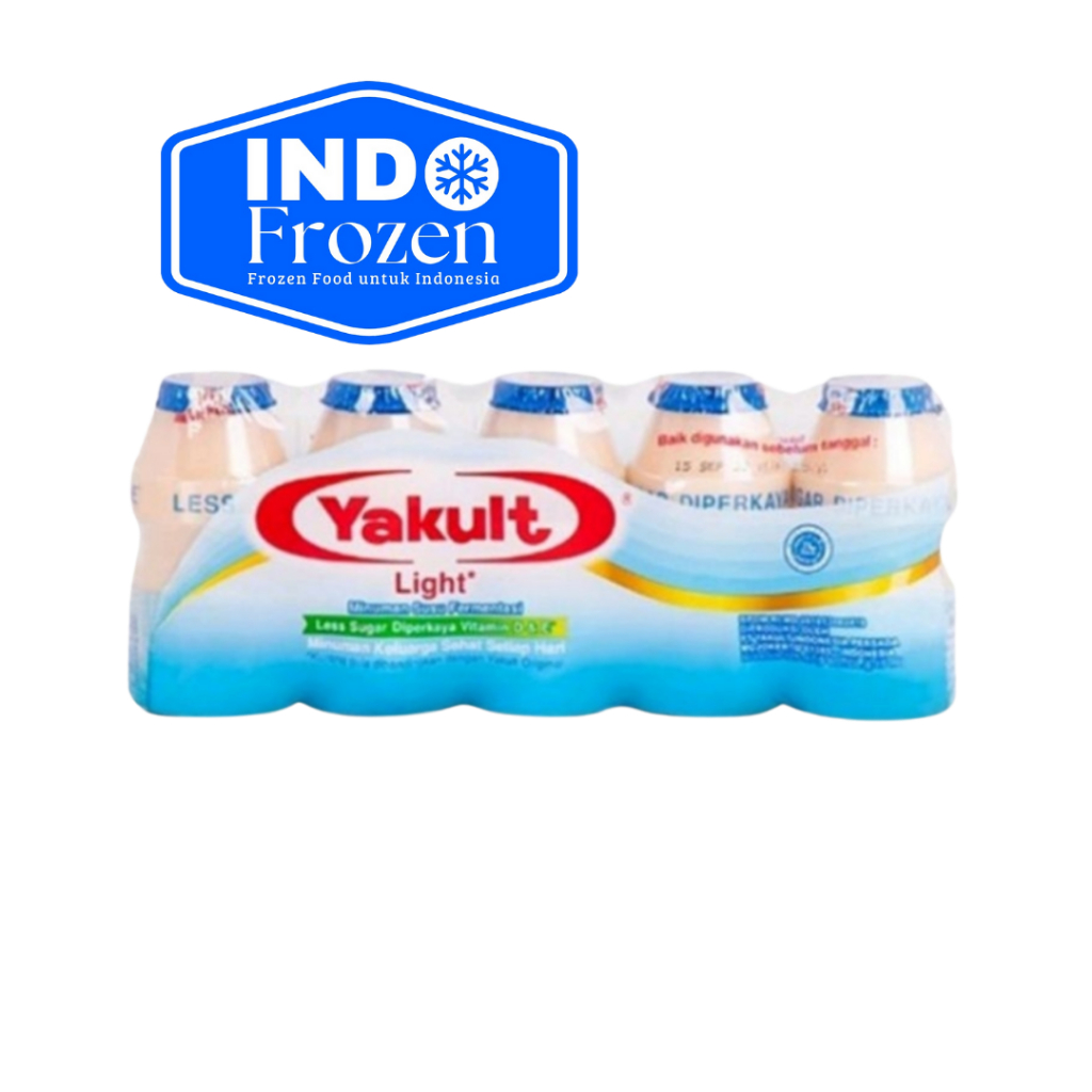 

YAKULT LIGHT ISI 5 / SUSU YOGURT SEGAR RENDAH GULA