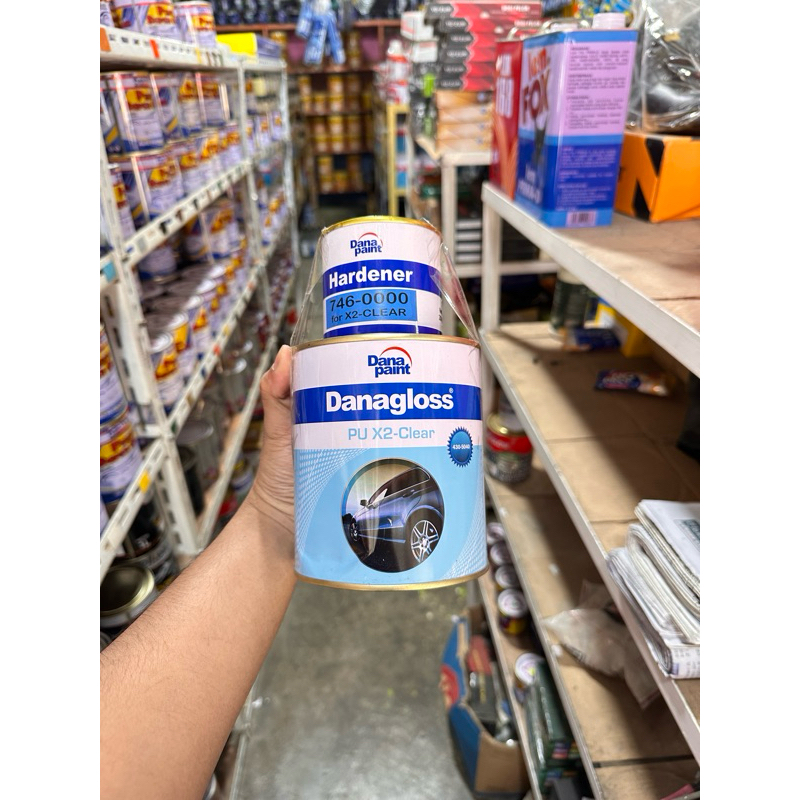 Clear Danagloss pu x2-clear 1 liter + hardener