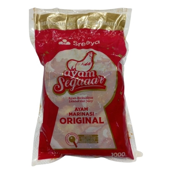 

SREEYA AYAM POTONG SEGAAAR MARINASI ORIGINAL 1KG MARINADE PARTING CHICKEN 1000GR