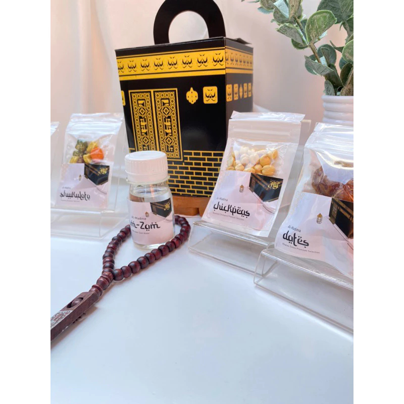 

Madina White Paket Snack PREMIUM GARANSI 100% Lengkap Cantik Al-Medina White Oleh Oleh umroh haji bisa tambah kartu