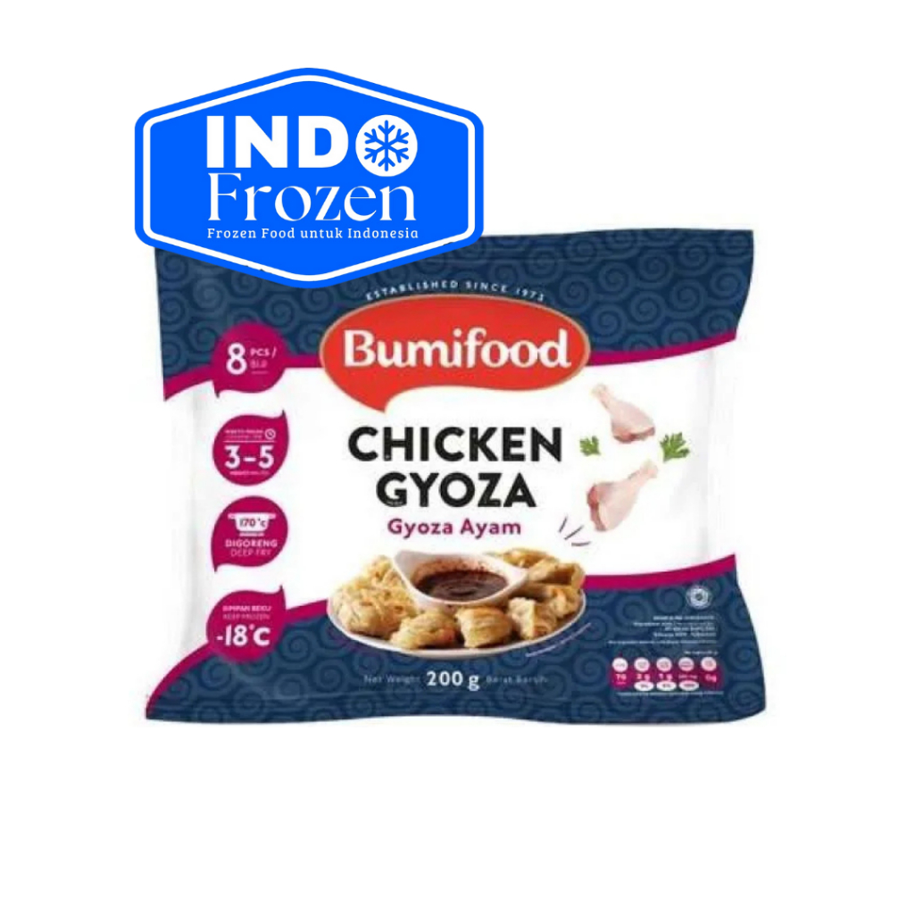 

BUMIFOOD CHICKEN GYOZA 200GR