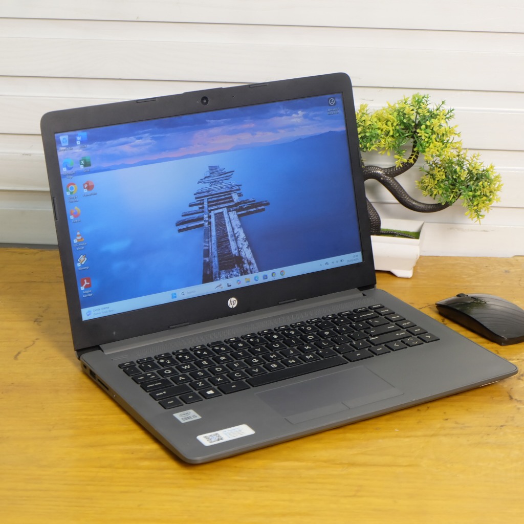 Laptop HP 240 G7 core i5 gen 10 RAM 16 SSD Normal - Siap Pakai - Laptop Murah - Laptop bekas - Lapto