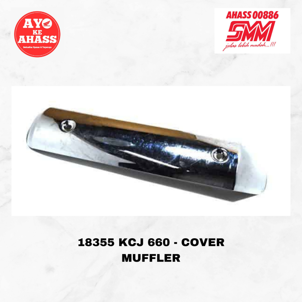 COVER MUFFLER 18355 KCJ 660 HONDA TIGER REVO