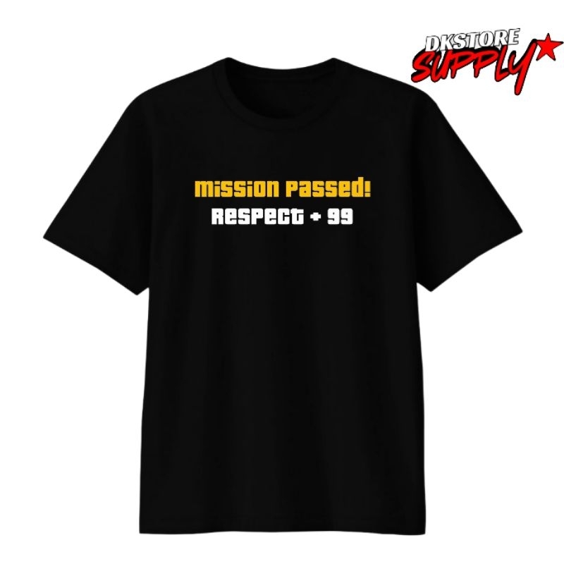 DKSTORE - MISSION PASSED tees GTA SAN ANDREAS - KAOS GTA - BAJU GTA