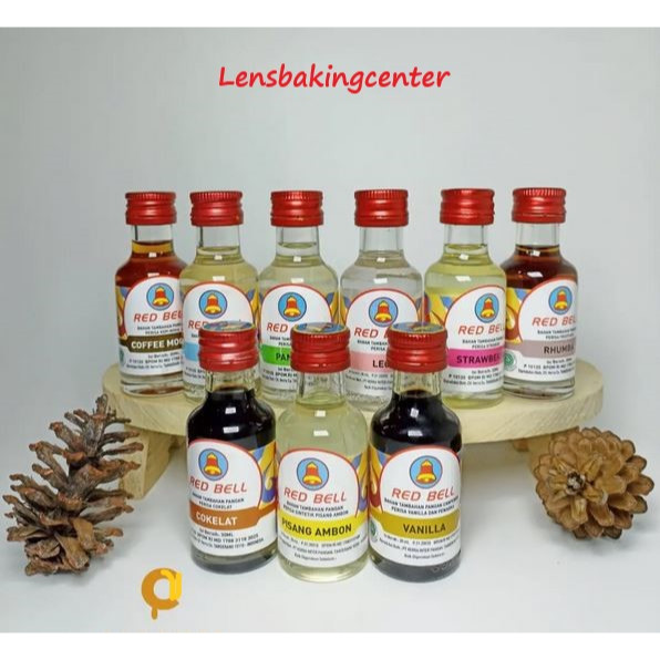 

Red Bell Pisang Ambon / Leci / Pandan /Strawberry / Vanilla / Coklat / Coffee Mocca / Kopi Moka / Rum / Rhumba tutti fruitti tutty fruitty / frambozen frambosen / Rhum | RedBell Perisa / Essen / Essence Vanili 30ml