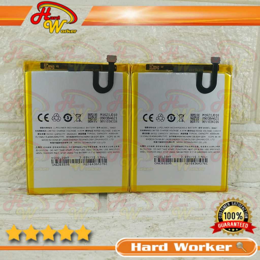 Baterai Battery Batery Original Meizu M5 Note M621 M621H M621Q M621M M621C M5Note Batre BA621 BA-621