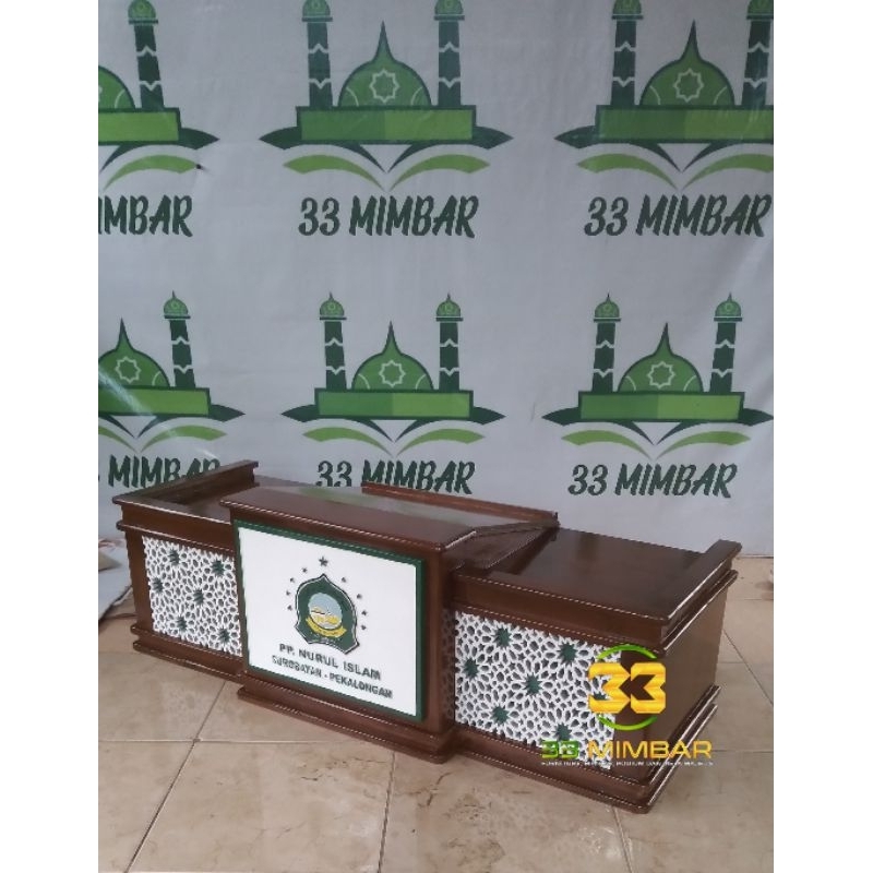 meja majelis taklim - meja majelis - mimbar lesehan - mimbar duduk -lekar majelis