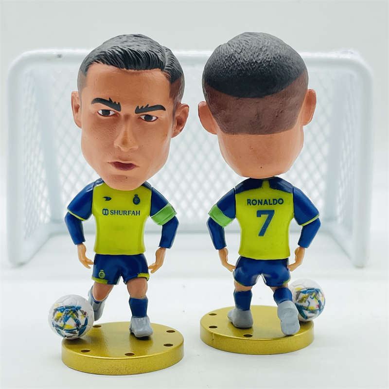 Soccerwe Soccer Action Figure - Cristiano Ronaldo Al Nassr