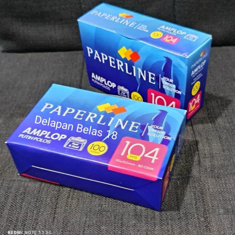 

1 Pak Amplop Polos Paperline Kecil 104pps (Isi 100 Lembar)