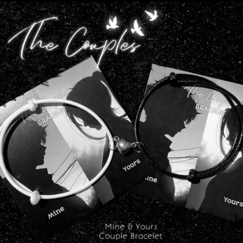 GELANG COUPLE YOUR & MINE MAGNET LOVE // GELANG PASANGAN YOUR&MINE MAGNET LOVE // GELANG PERSAHABATA
