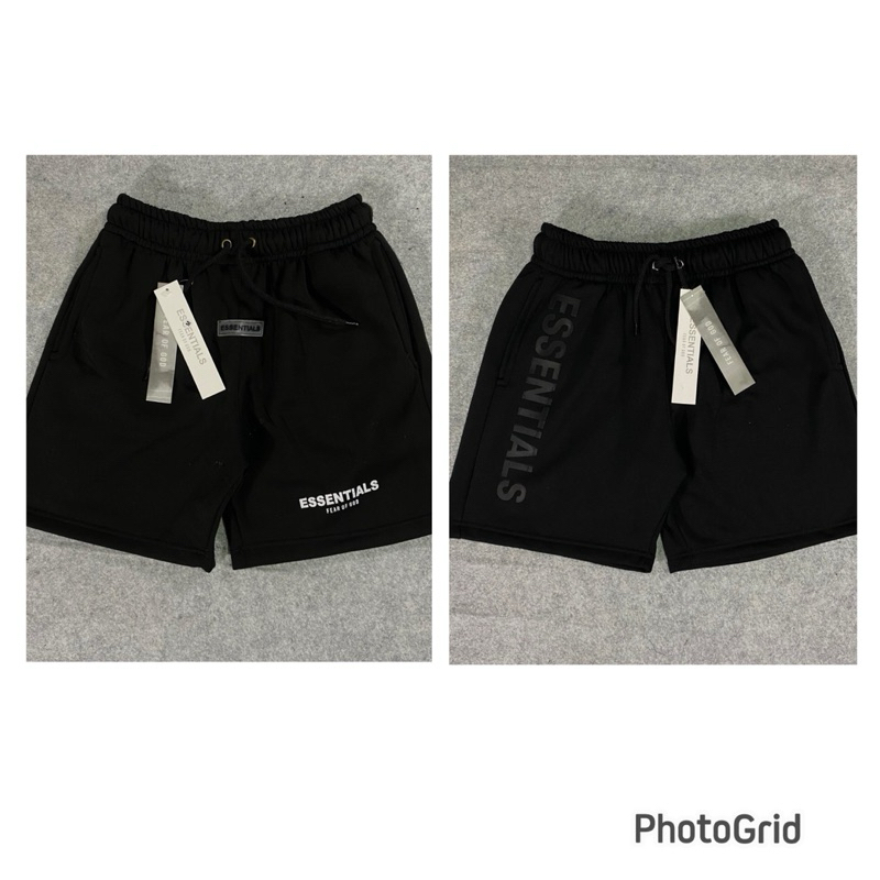 SHORT PANTS CELANA PENDEK ESSENTIALS FEAR OF GOD PREMIUM FULL TAG