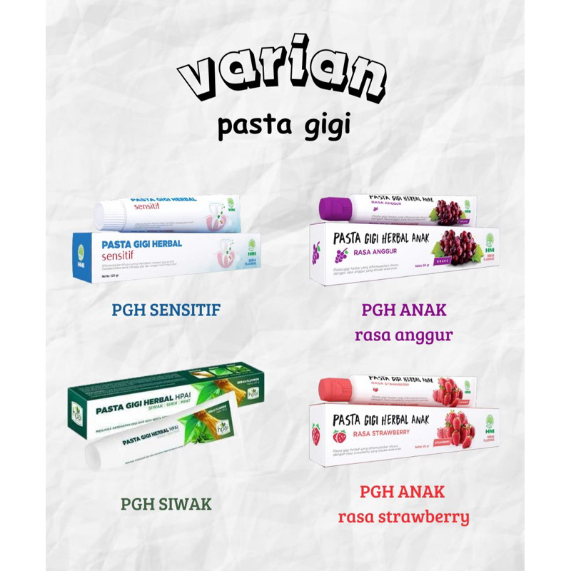 PGH SIWAK - PGH SENSITIVE -PGH ANAK STRAWBERRY - PGH ANAK ANGGUR