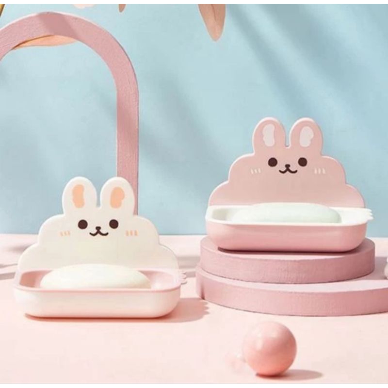 WADAH SABUN BATANG KELINCI TEMPEL DINDING TEMPAT SABUN