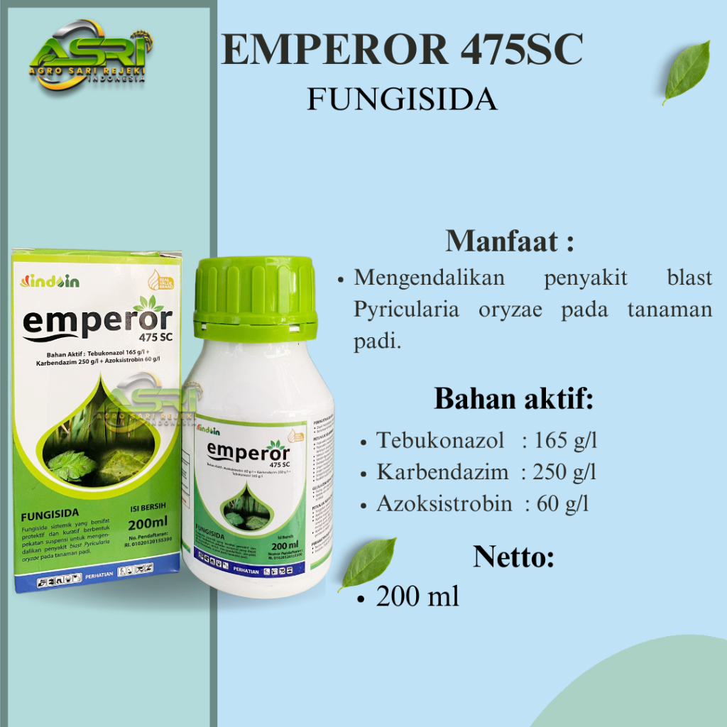 EMPEROR 475SC 200ML FUNGISIDA SISTEMIK