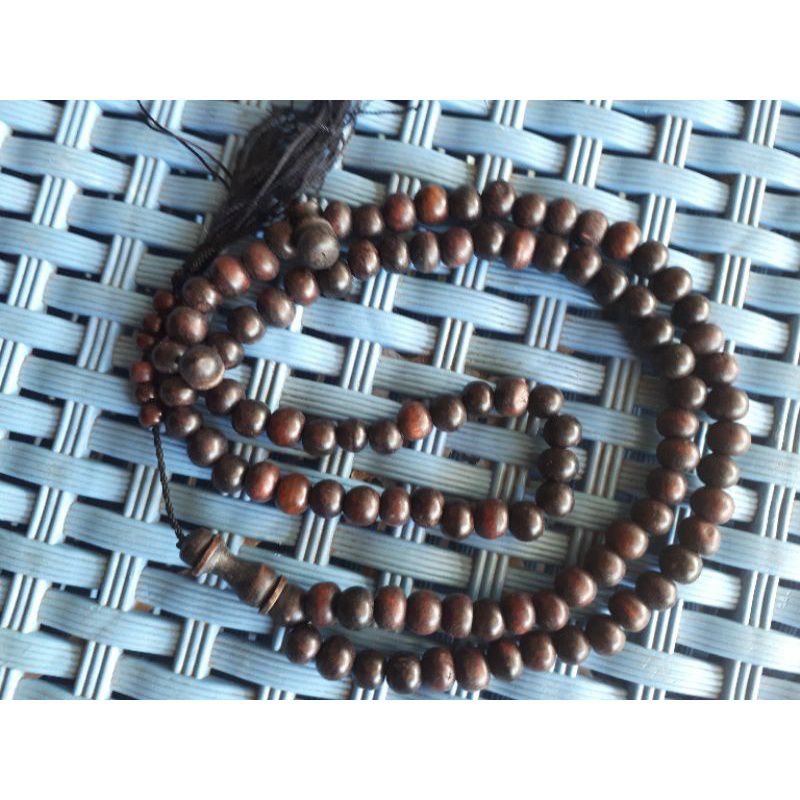 tasbih kayu stigi setigi laut kucir hitam original stigi ( tenggelam d air ).