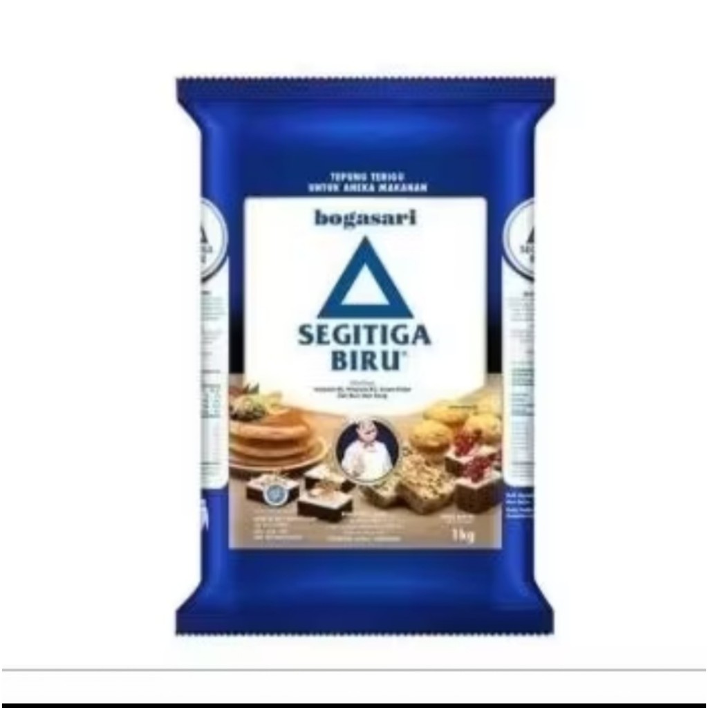 

TEPUNG TERIGU SEGITIGA BIRU PREMIUM KEMASAN 1 KG