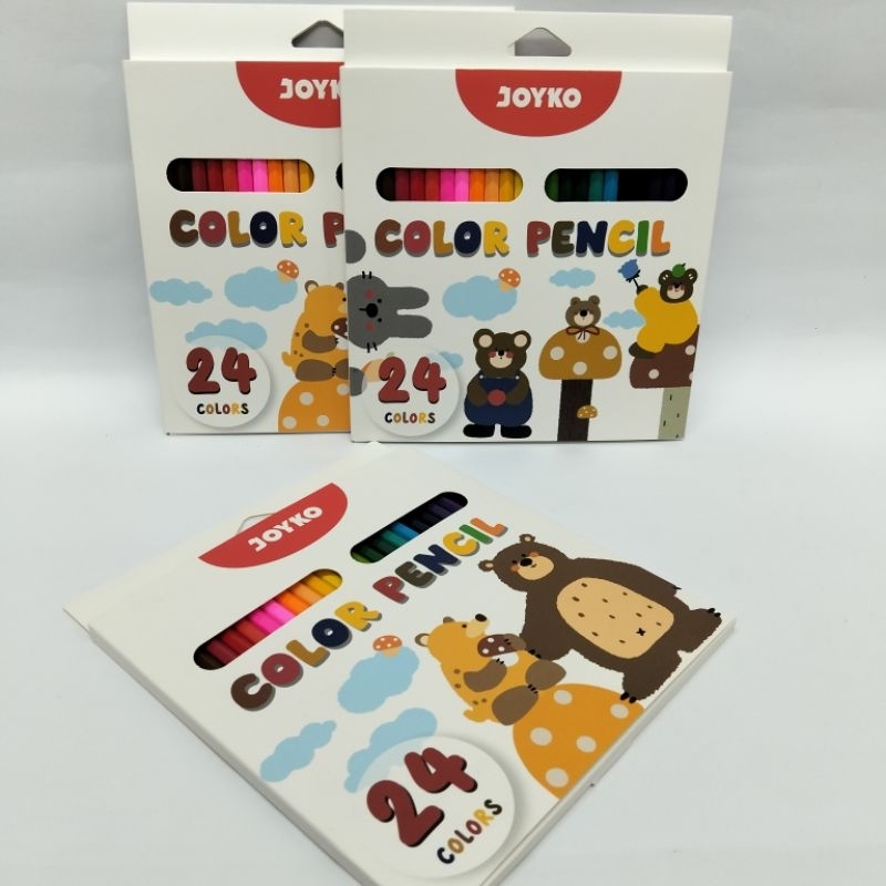 

Pensil Warna Joyko 24 Warna Panjang