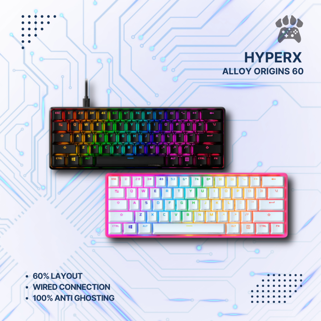 HyperX Alloy Origins 60 Mechanical Gaming Keyboard
