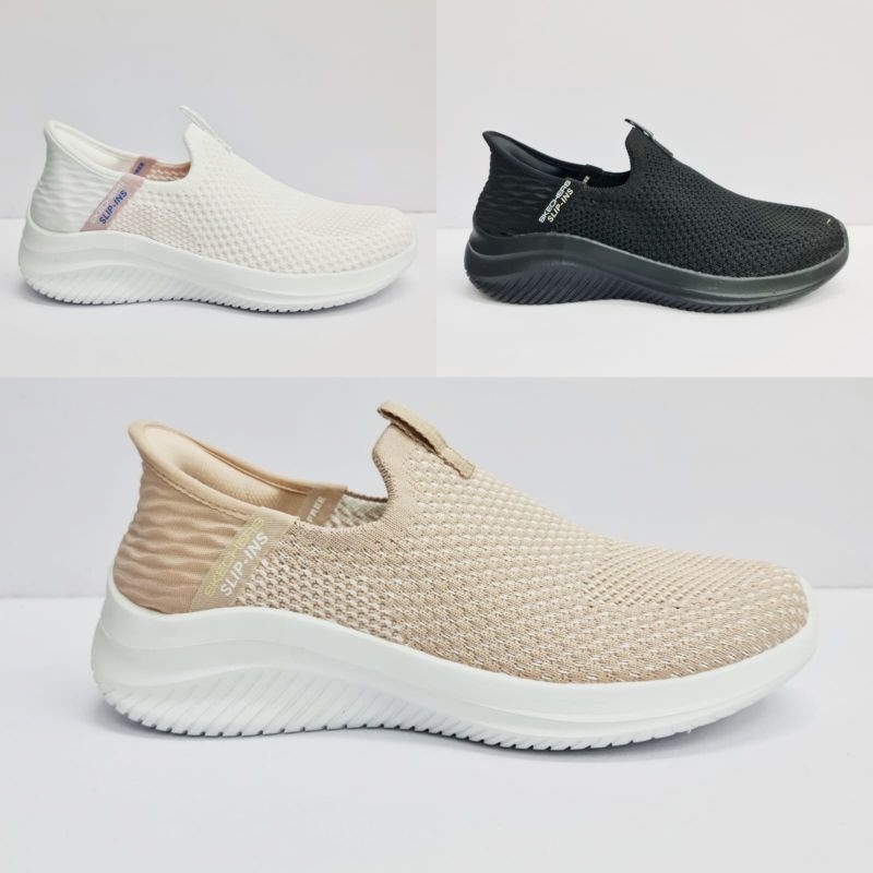 SKECHERS SLIP INS SHINNY/SEPATU SLIP INS SHINNY/SEPATU SLIP INS WANITA