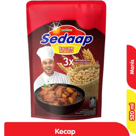 

Sedaap Kecap Manis Pouch 520 Ml