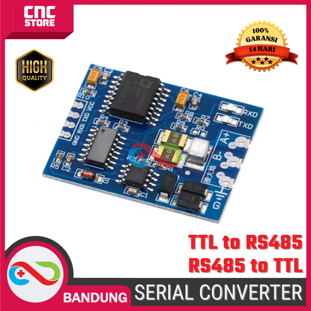 TTL to RS485 RS485 to TTL Industrial Grade Single Chip Microcomputer Hardware Automatic Flow Control