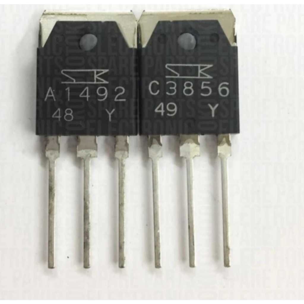 RE2993 transistor a1492 c3856 sanken set original asli a 1492 c 3856 by PCM LTC GLODOK