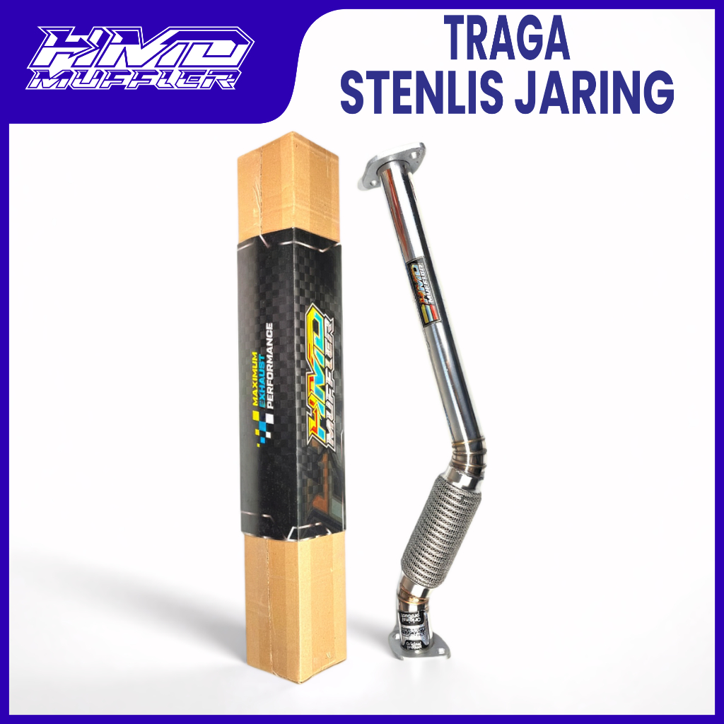 FLEKSIBEL KNALPOT PNP JARING STENLIS UNTUK KENDARAAN DI MOBIL ISUZU TRAGA