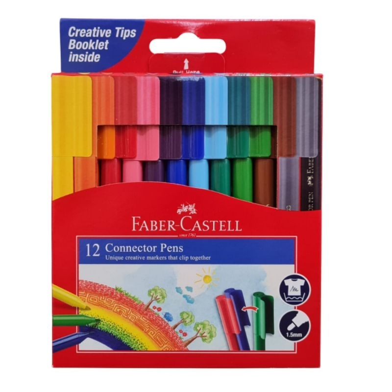 

Anekasalim - Connector Pen Faber-Castell 12 Warna 155570