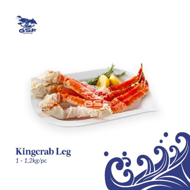 Kingcrab Leg I Kaki Kepiting Alaska Garaseafood