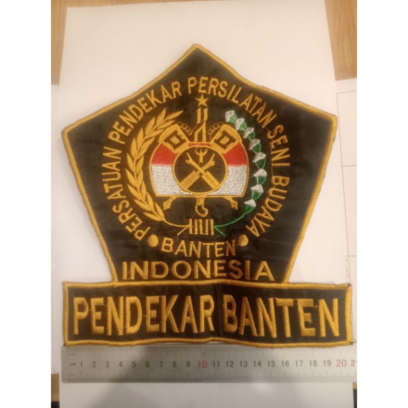 Emblem Bordir Pendekar Banten J2