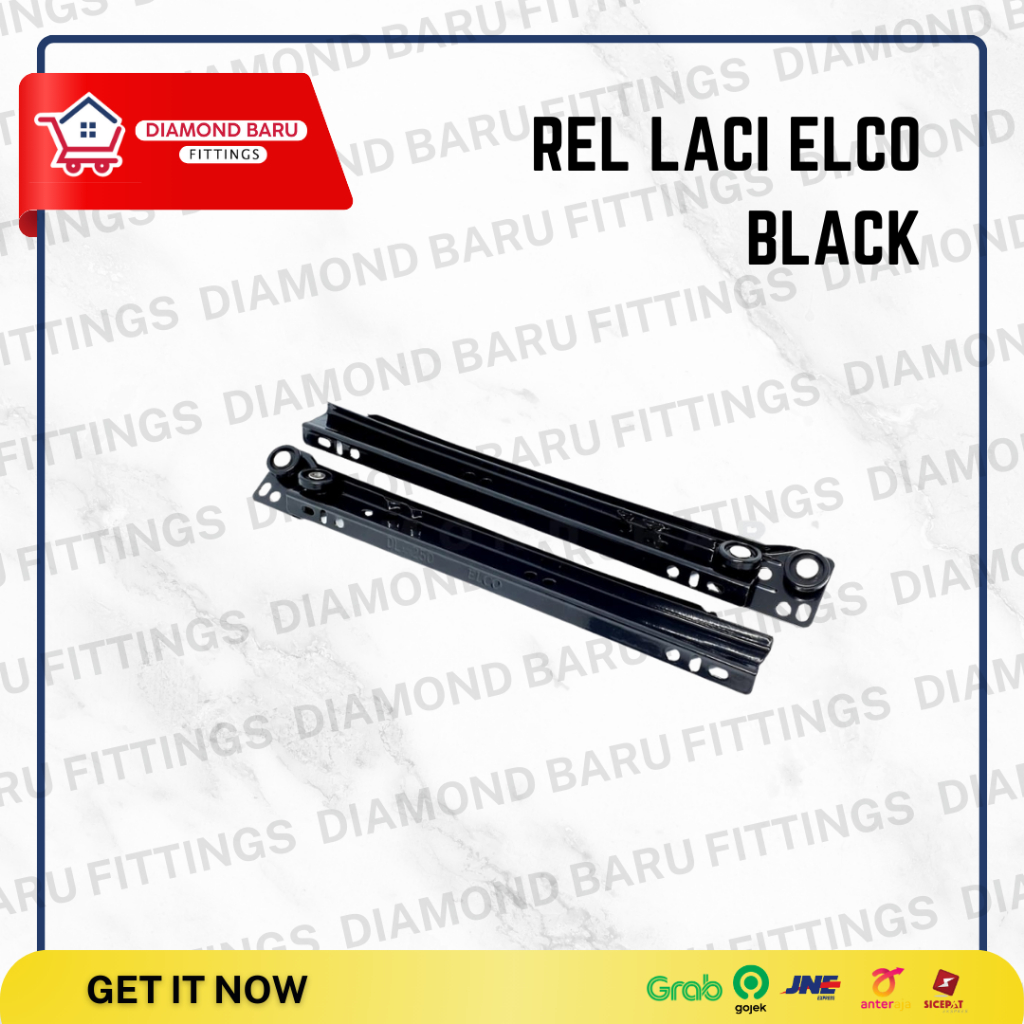 Rel Laci Elco Black / Rel Laci Roda Hitam