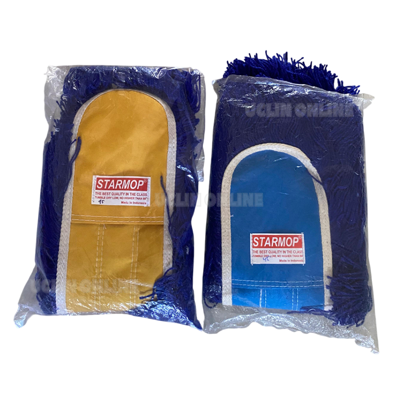 LOBBY DUSTER STARMOP 45 REFILL KAIN PEL KERING PEL LOBBY LOBI STARMOP 45 CM