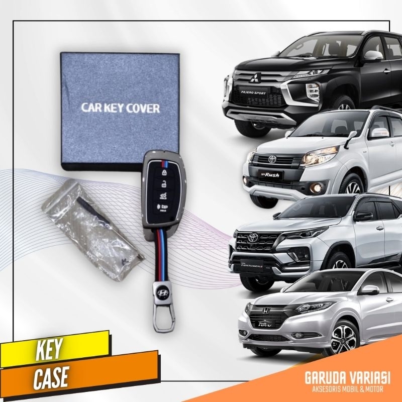 Cover Kunci Toyota Pajero Fortuner Rush Key Case Mobil Gantungan Kunci Mobil Sarung Kunci Mobil