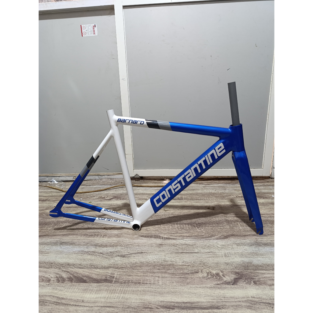 Frameonly Sepeda Fixie Custom Model Constantine Barnard Hi-ten Steel - MustofaCustom