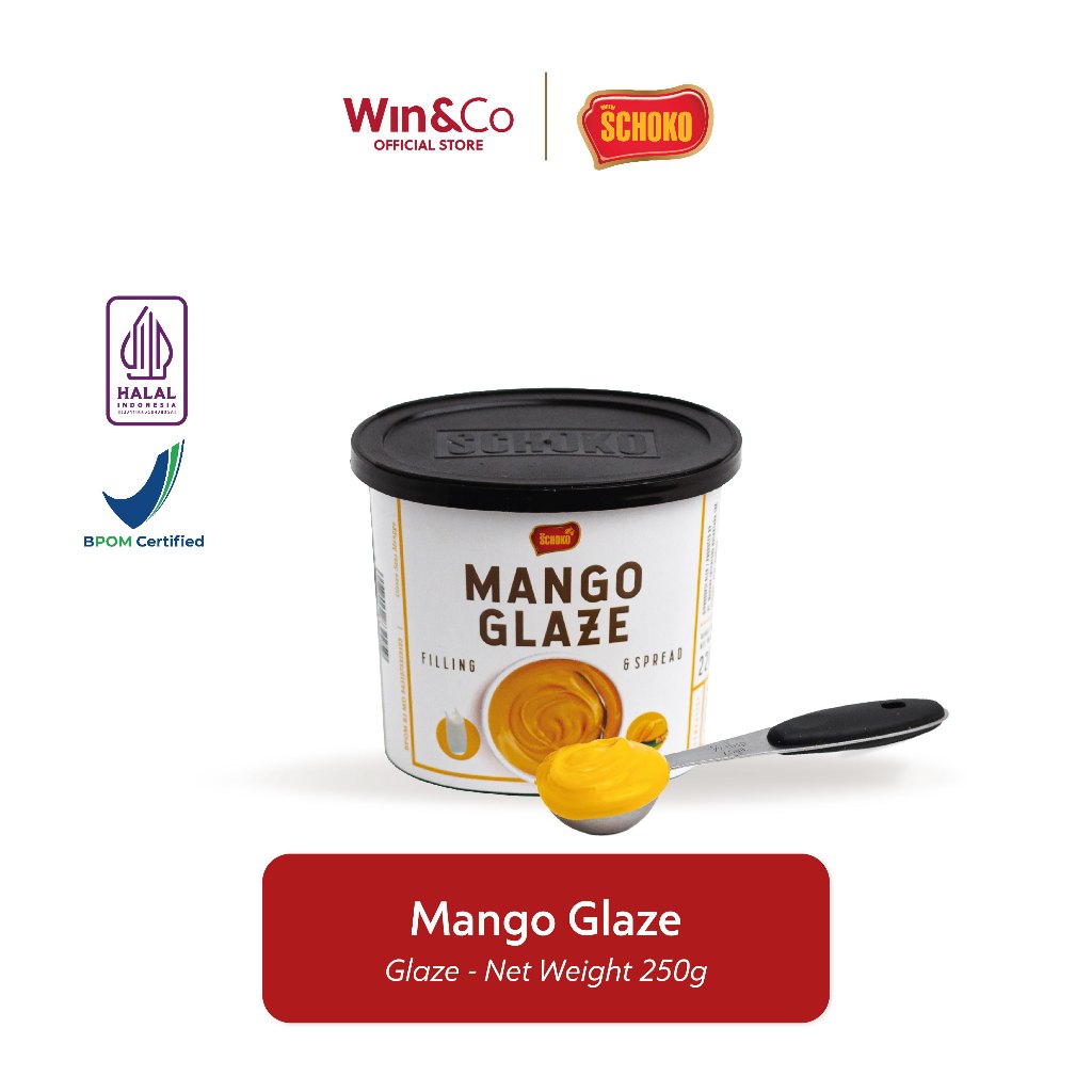 

SCHOKO Mango Glaze - 220g