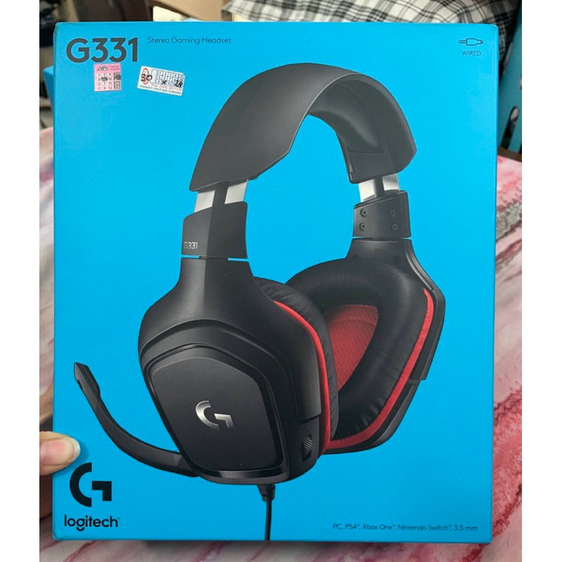 [TERMURAH] Logitech G331 Stereo Gaming Headset / Headphone Logitech G 331