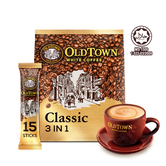 

Old Town White Coffee 3 IN 1 Classic 15 pcs X 35 Gram
